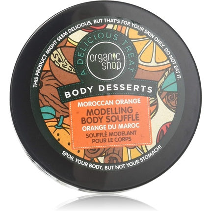 Body Desserts Sculpting body soufflé with Moroccan orange 450ml, Organic Shop