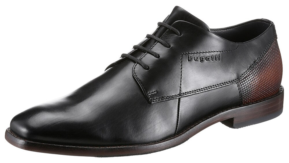 Bugatti lace-up shoes, black