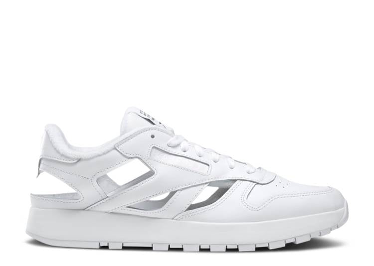 حذاء رياضي Reebok MAISON MARGIELA X CLASSIC LEATHER DQ 'FOOTWEAR WHITE' باللون الأبيض