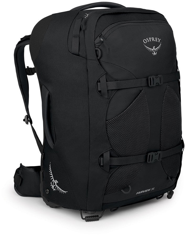 Fairview 36 Travel Backpack on Wheels - Women's Osprey, Black