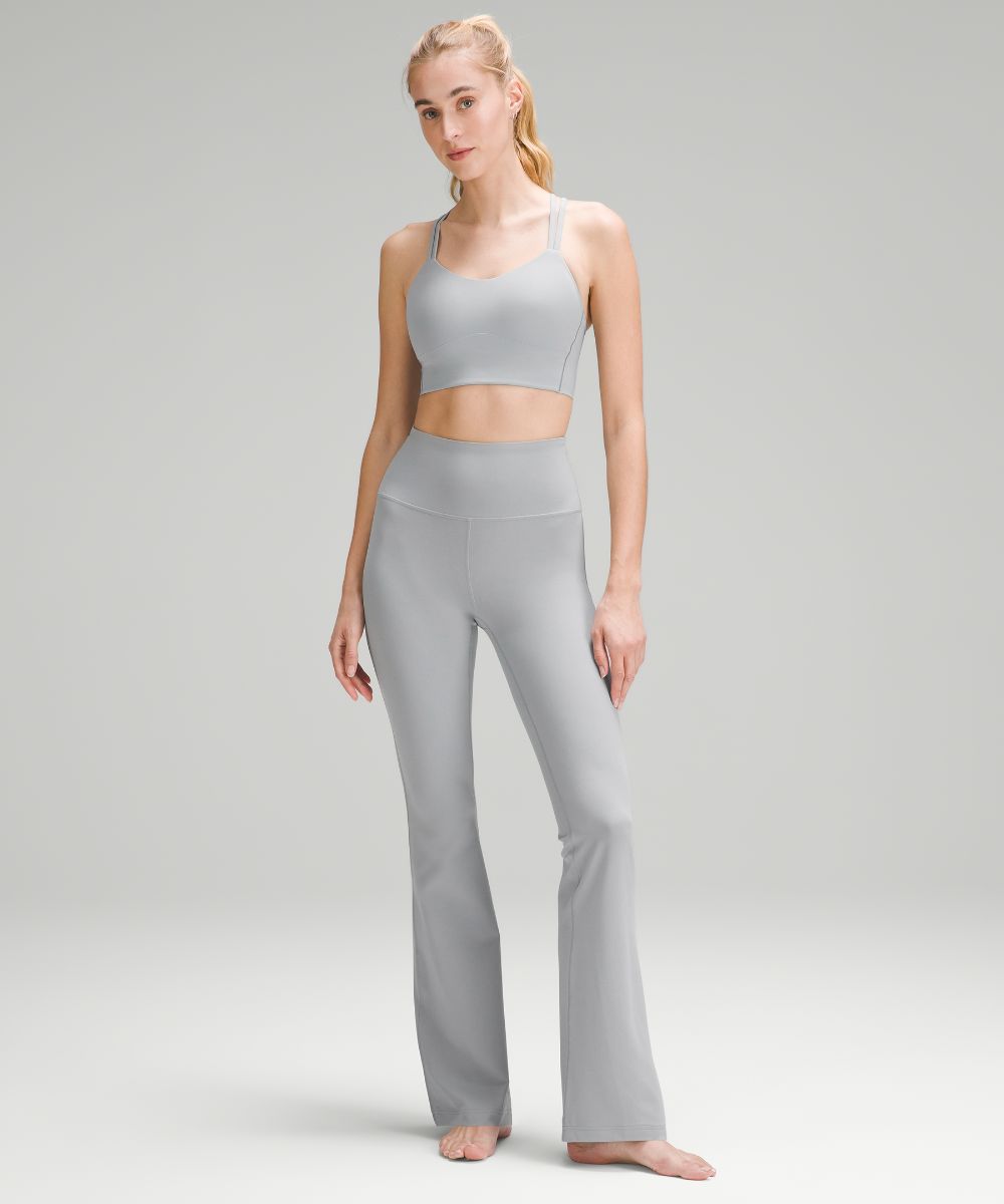 Lululemon Groove Extra High Rise Flare Pants, Gray