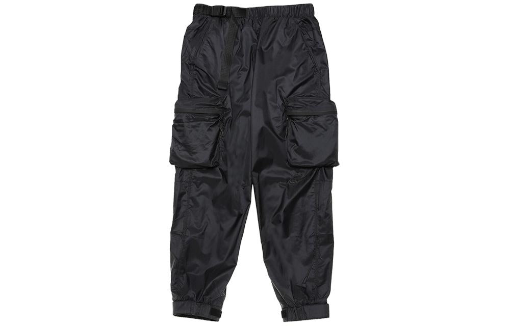 Men's Black Cargo Pants Nike, Black