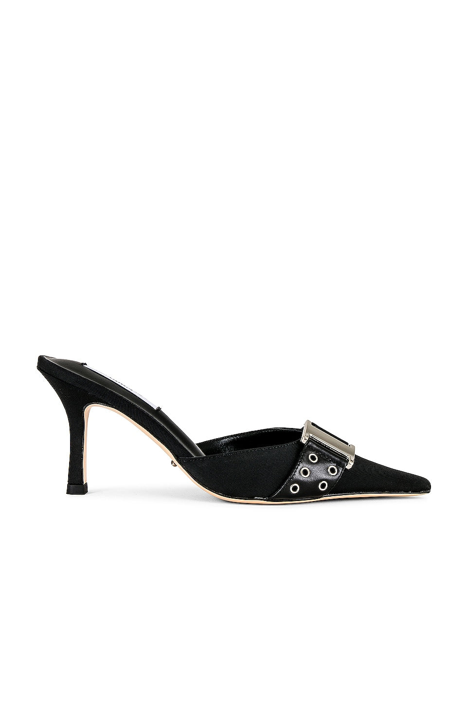 Tony Bianco Samma mules, Black Grosgrain