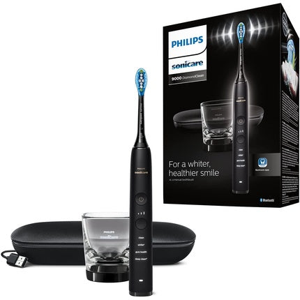 فرشاة الأسنان الكهربائية Sonicare Diamondclean 9000 مع علبة USB وزجاج شحن Hx9911/09 Philips