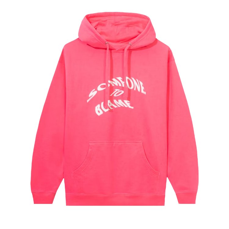 Anti Social Social Club Passing Fad 'Pink' Hoodie, pink