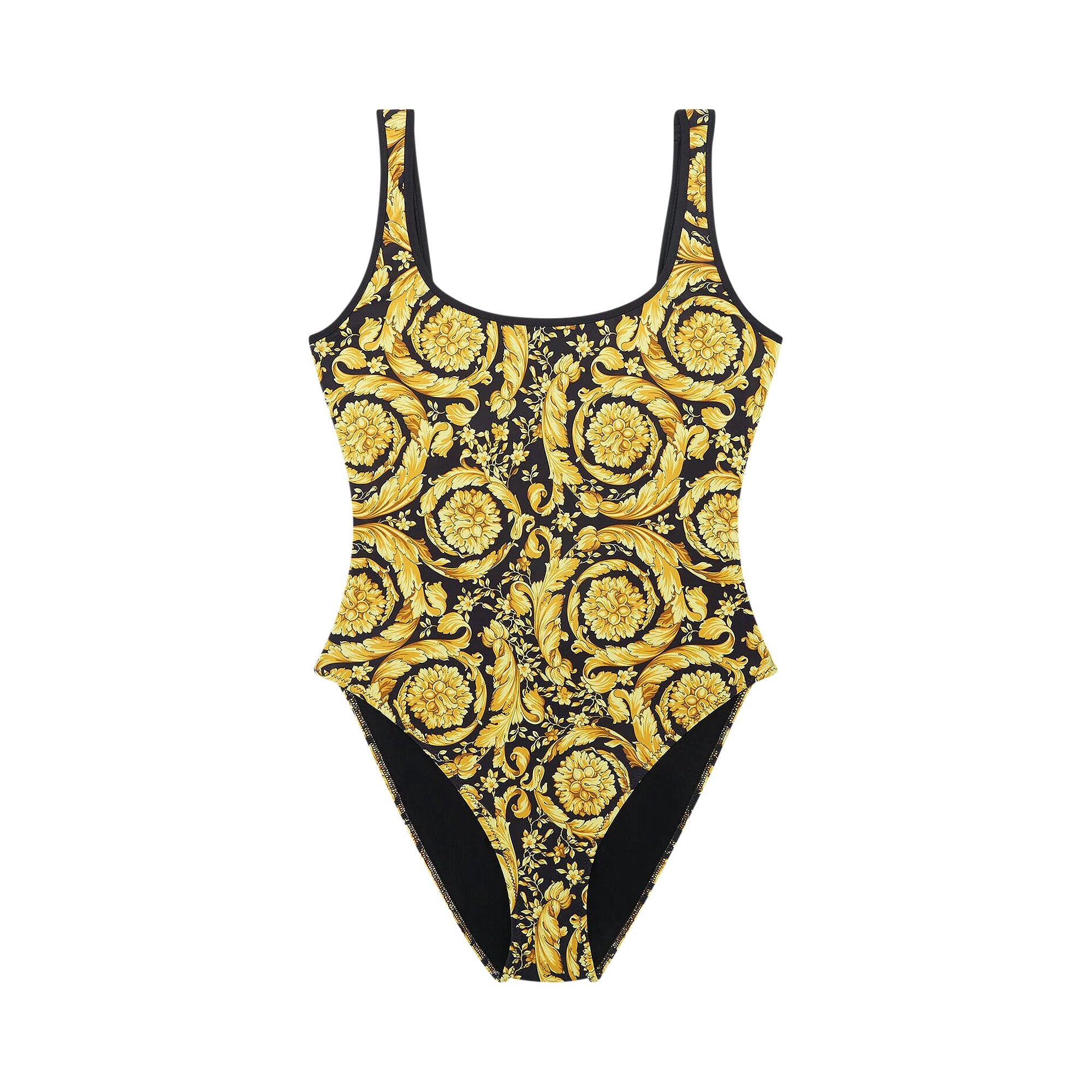 Versace One piece swimsuit Gold/Print