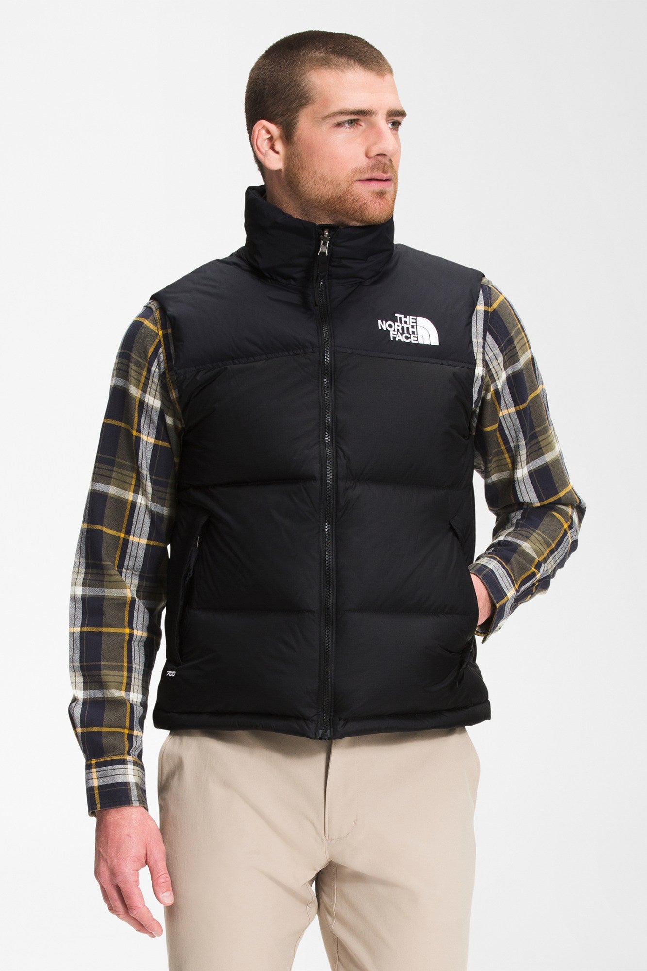 سترة Nuptse 1996 Retro للرجال من The North Face باللون الأسود