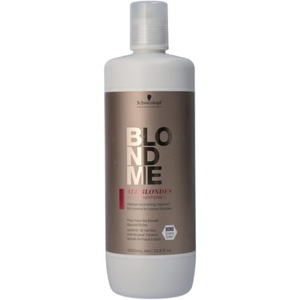 بلسم Blondme Keratin Restore All Blondes Rich سعة 1000 مل من Schwarzkopf