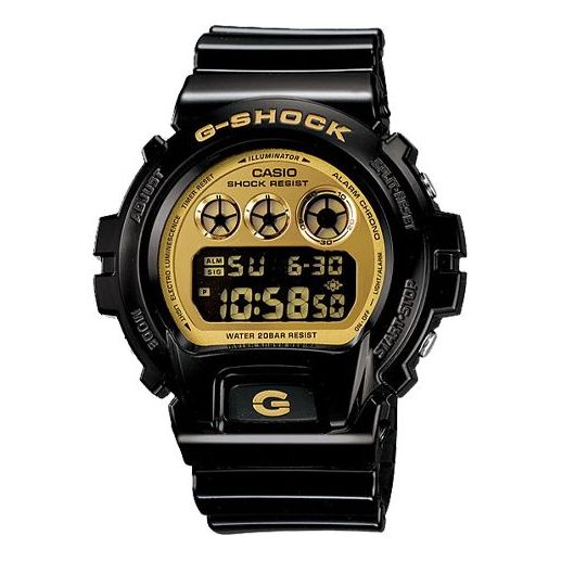 CASIO G-Shock Digital 'Black Gold' watch, black