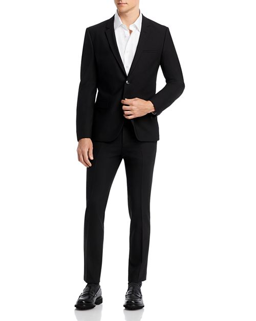 Suit jacket Arti Super Black Extra Slim Fit HUGO, color Black