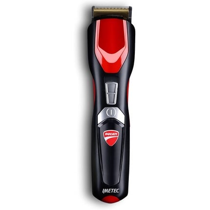 Ducati By Gk 818 Race Trimmer and Beard Trimmer 16 in 1 for Face and Body with Extra Large Titanium Coated Blades Mini Body Shaver Precision Trimmer , Imetec