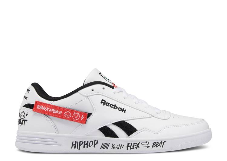 حذاء رياضي Reebok KAKAO X ROYAL TECHQUE T 'RYAN &amp; APEACH' باللون الأبيض