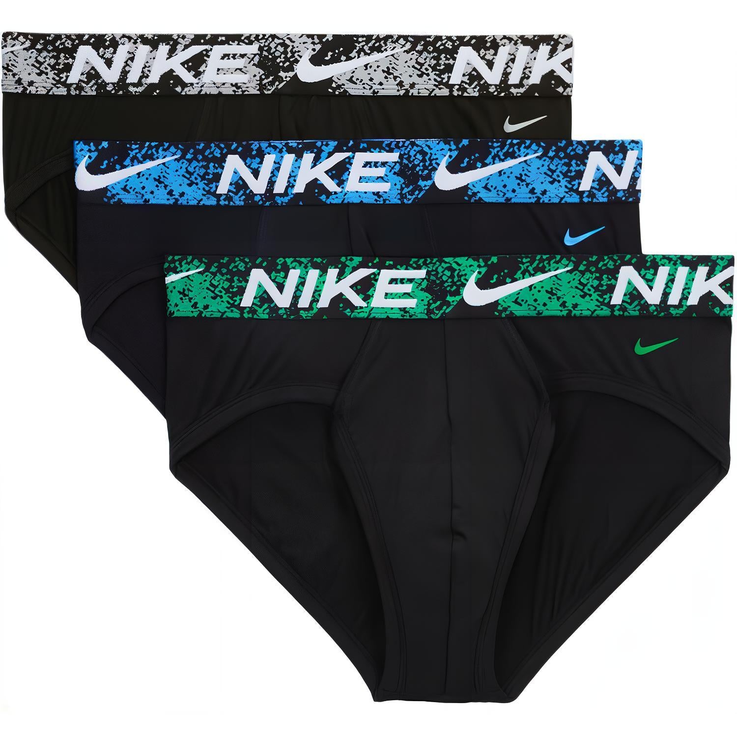 Nike Men's Shorts 015 Black / Stadium Green / University Blue / White