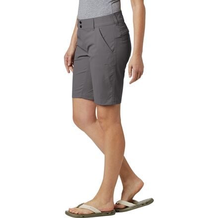 Saturday Trail 10" Long Shorts Women Columbia City Gray