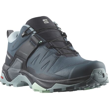 Salomon Women's X Ultra 4 GTX Hiking Shoes, Stargazer/Carbon/Stone Blue