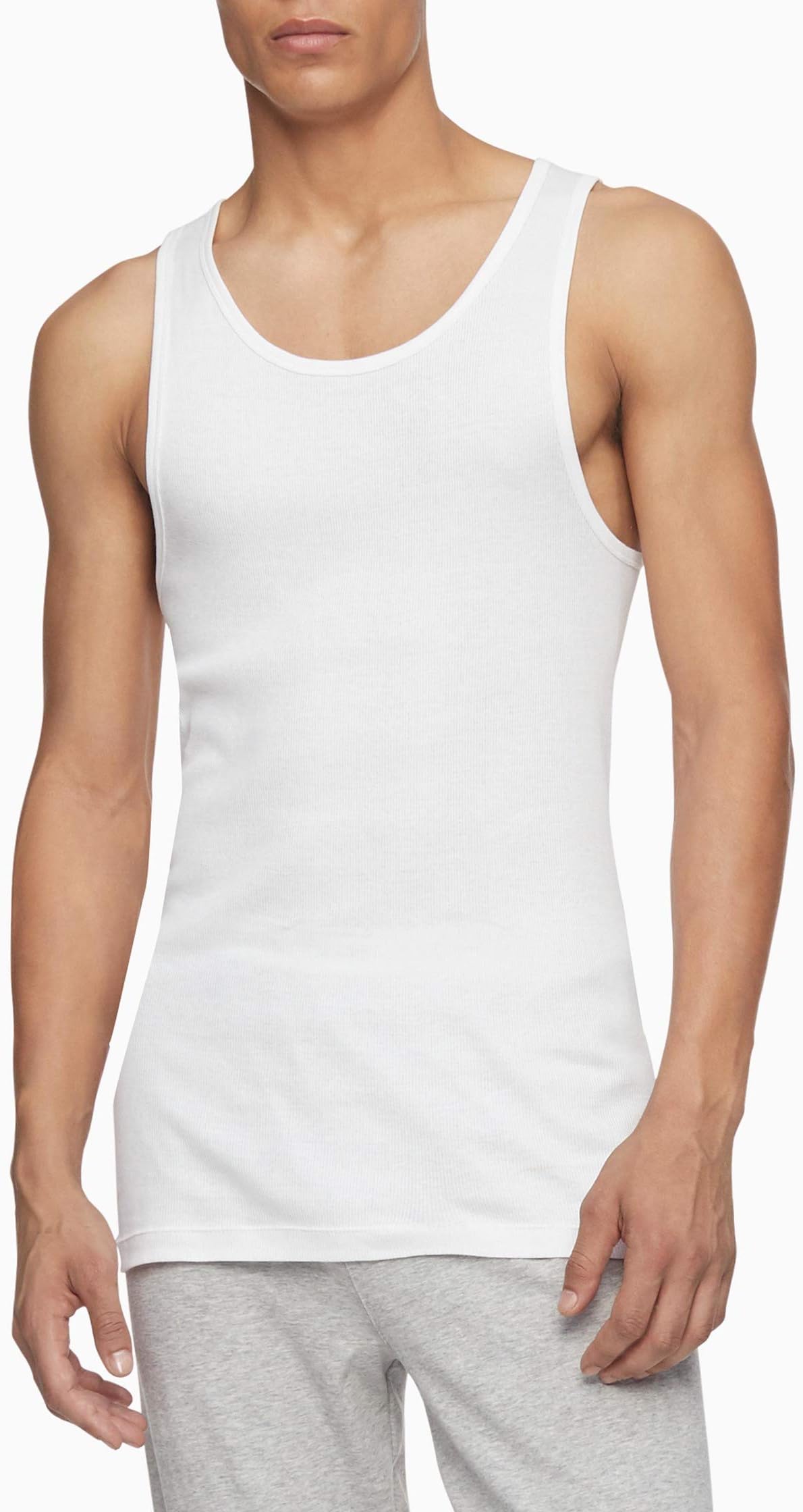 Calvin Klein Underwear Cotton Classics Multipack Pack Tank, white