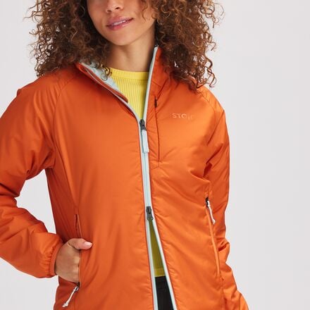 Insulated sweatshirt Venture women's Stoic, orange