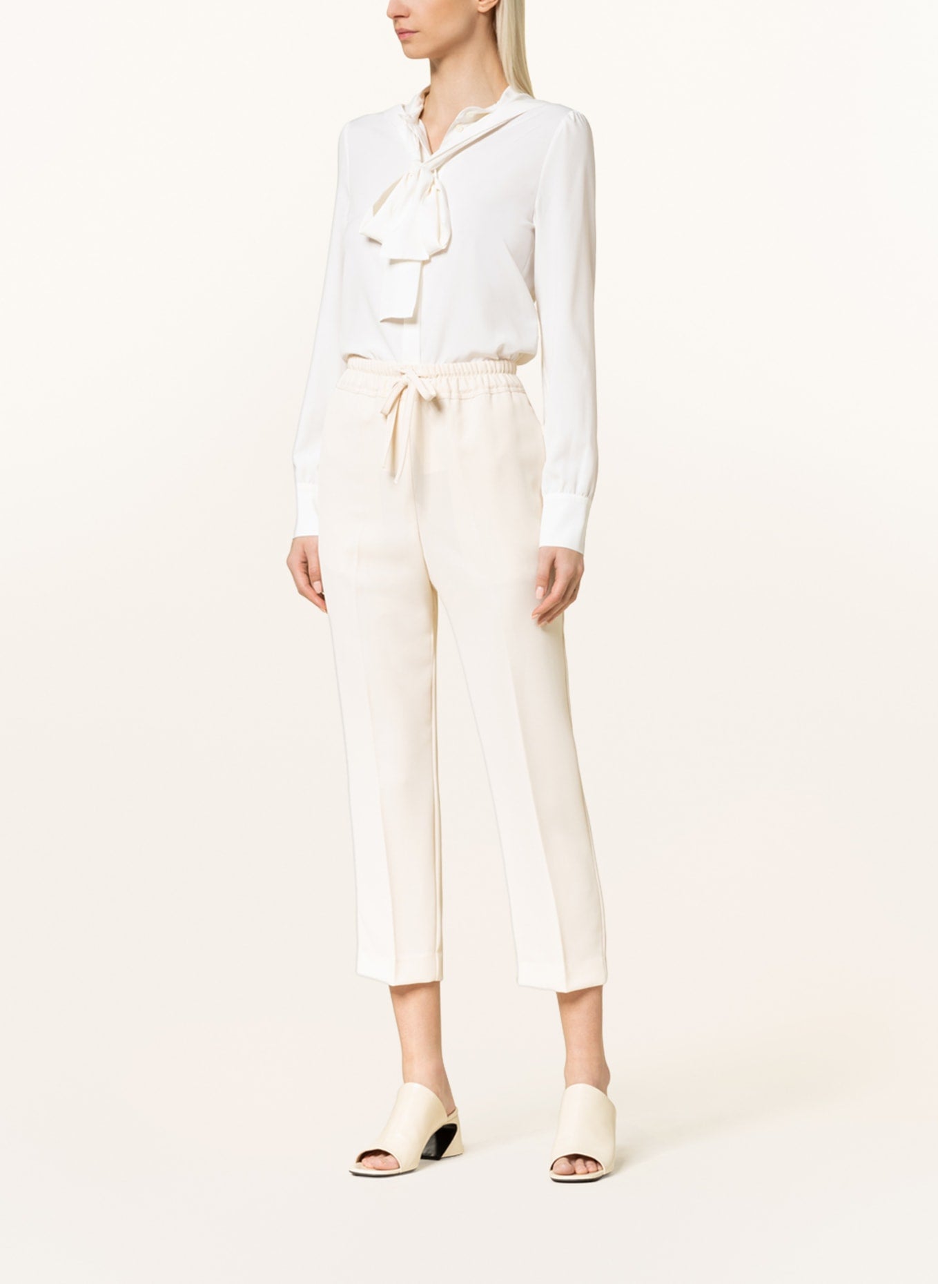 REISS trousers, cream