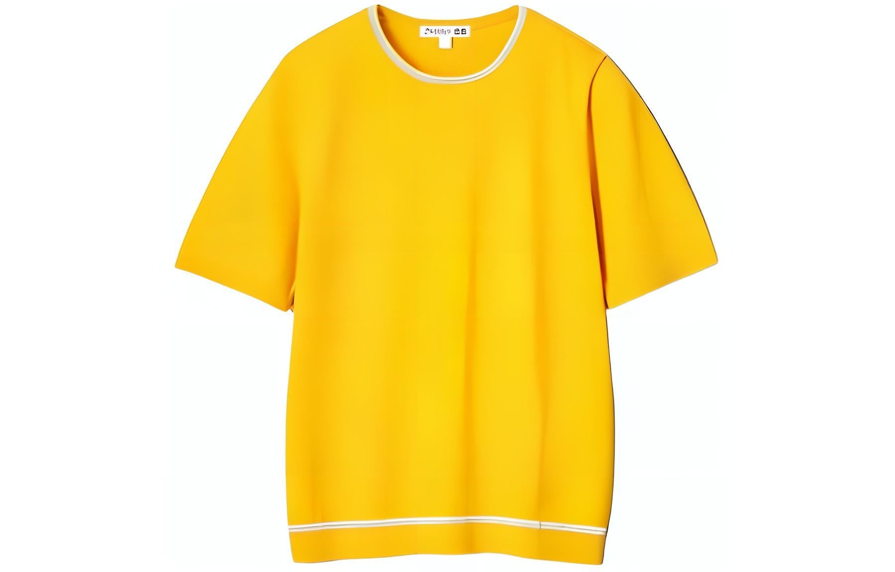 Jw Anderson Co-Brand Series Women's Knitwear Light Yellow Uniqlo