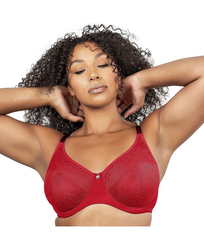 Women's bra Enora Minimizer PARFAIT, red