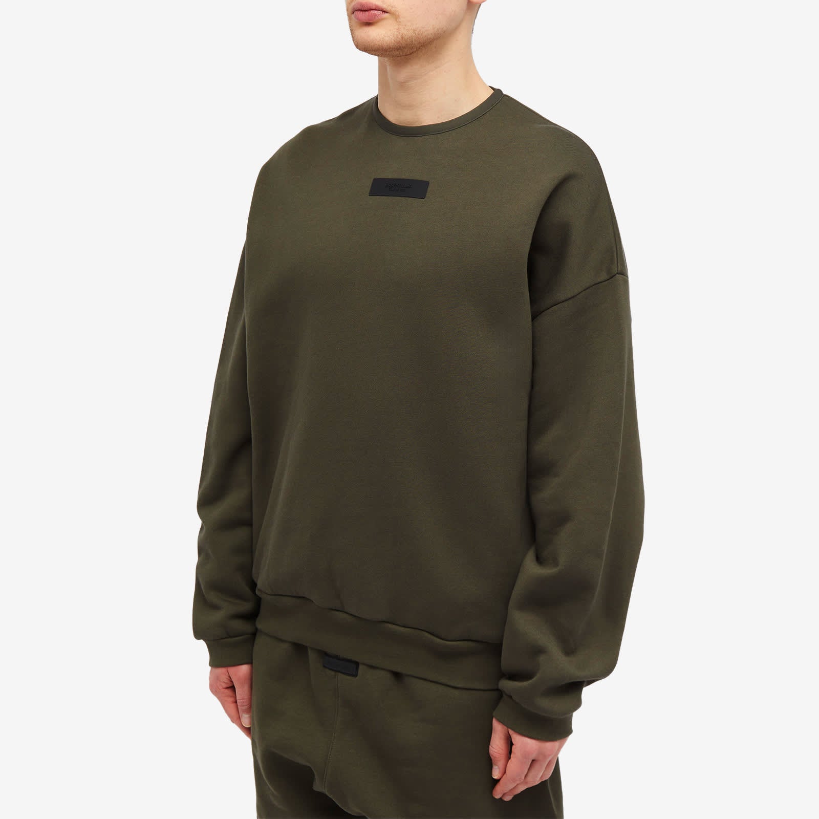 سويت شيرت Fear Of God Essentials Spring Tab Detail، حبر