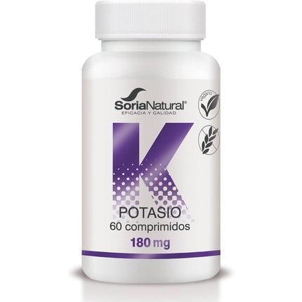 Soria Sustained Release Natural Potassium 60 x 1400 mg Soria Natural