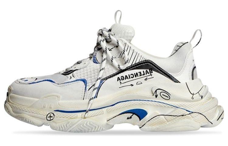 حذاء رياضي Balenciaga Chunky Triple S للرجال