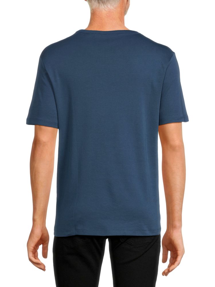 Hugo Plain Crew Neck T-Shirt, Navy