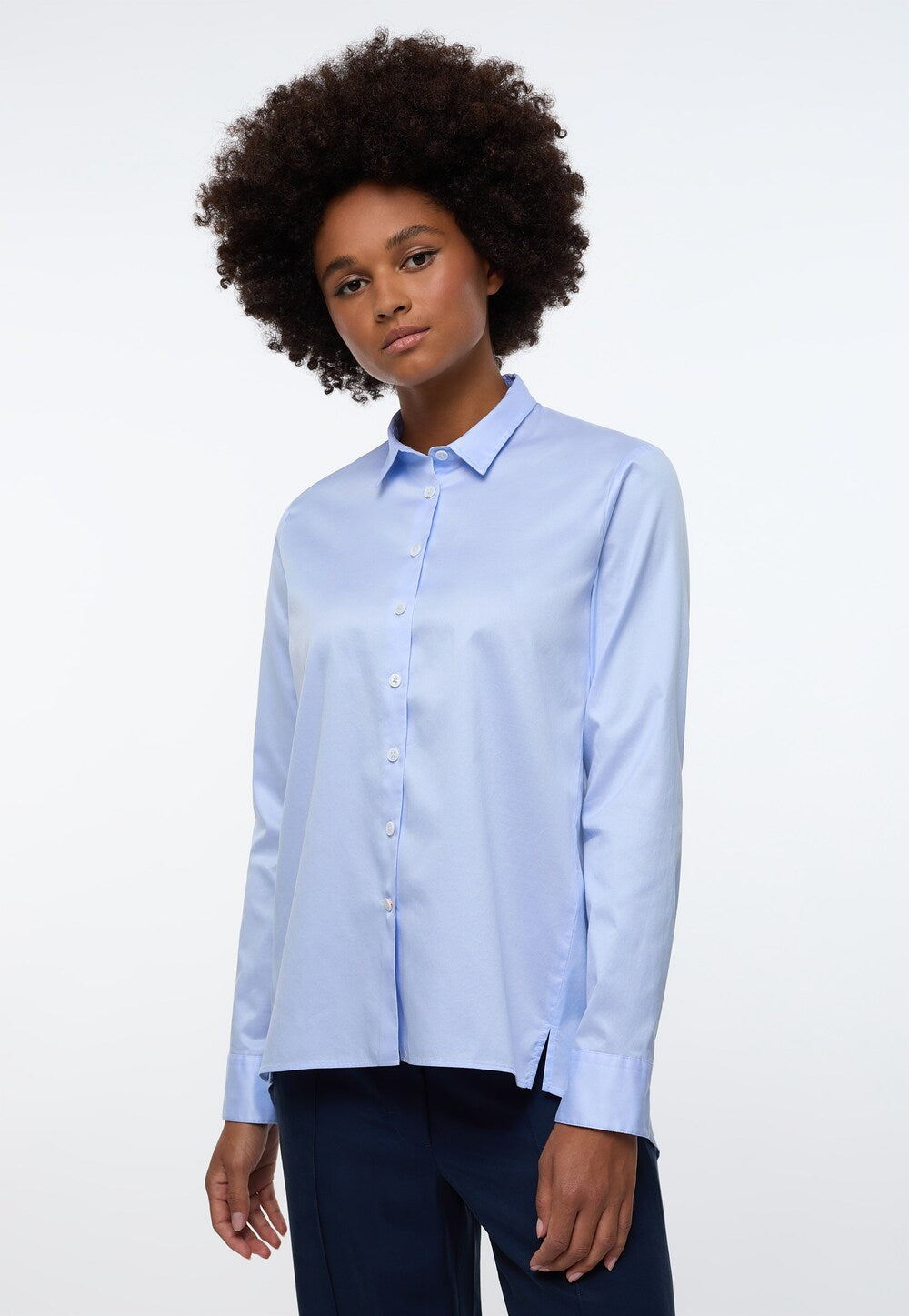 Blouse Eterna, light blue