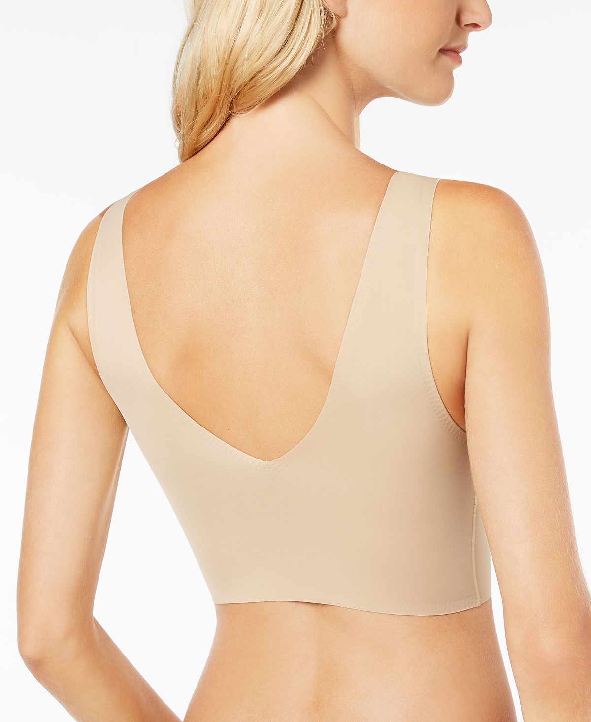 حمالة صدر Invisibles Comfort V-Neck اللاسلكية QF4708 من Calvin Klein