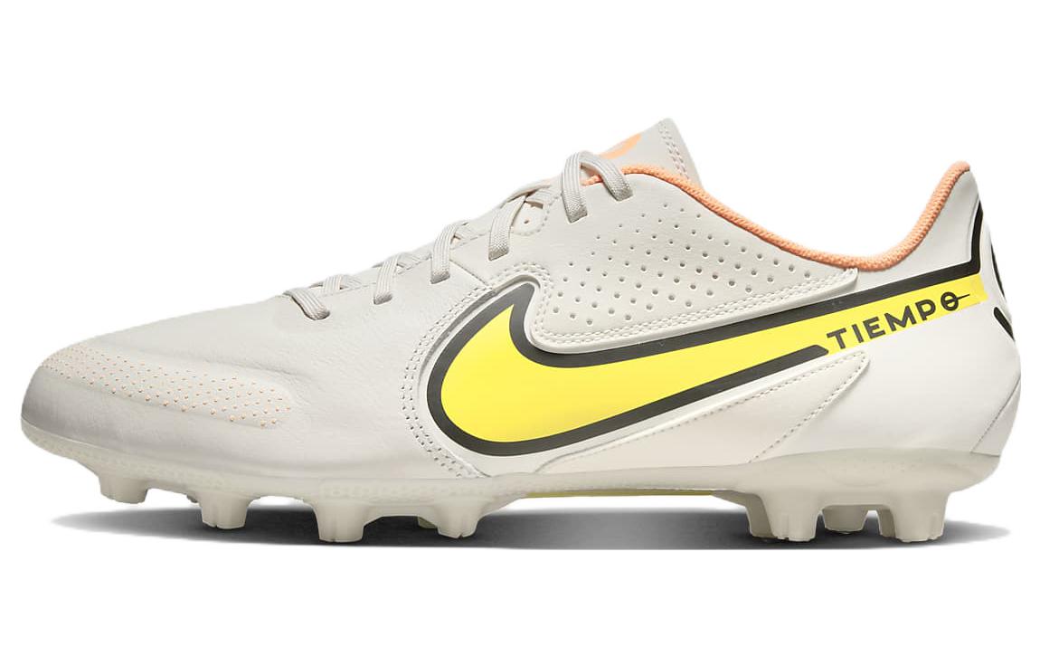 Nike Tiempo Legend 9 Academy HG Football Shoes Cream White Yellow