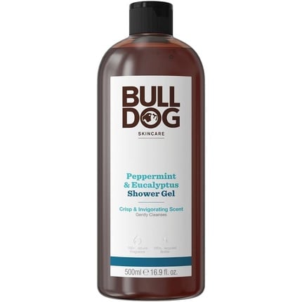 Shower Gel "Mint and Eucalyptus", fresh and invigorating shower gel, 500 ml, Bulldog