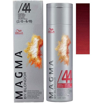 Magma By Blondor Pigmented lightening hair dye, No. 44 deep red, 120 ml, Wella