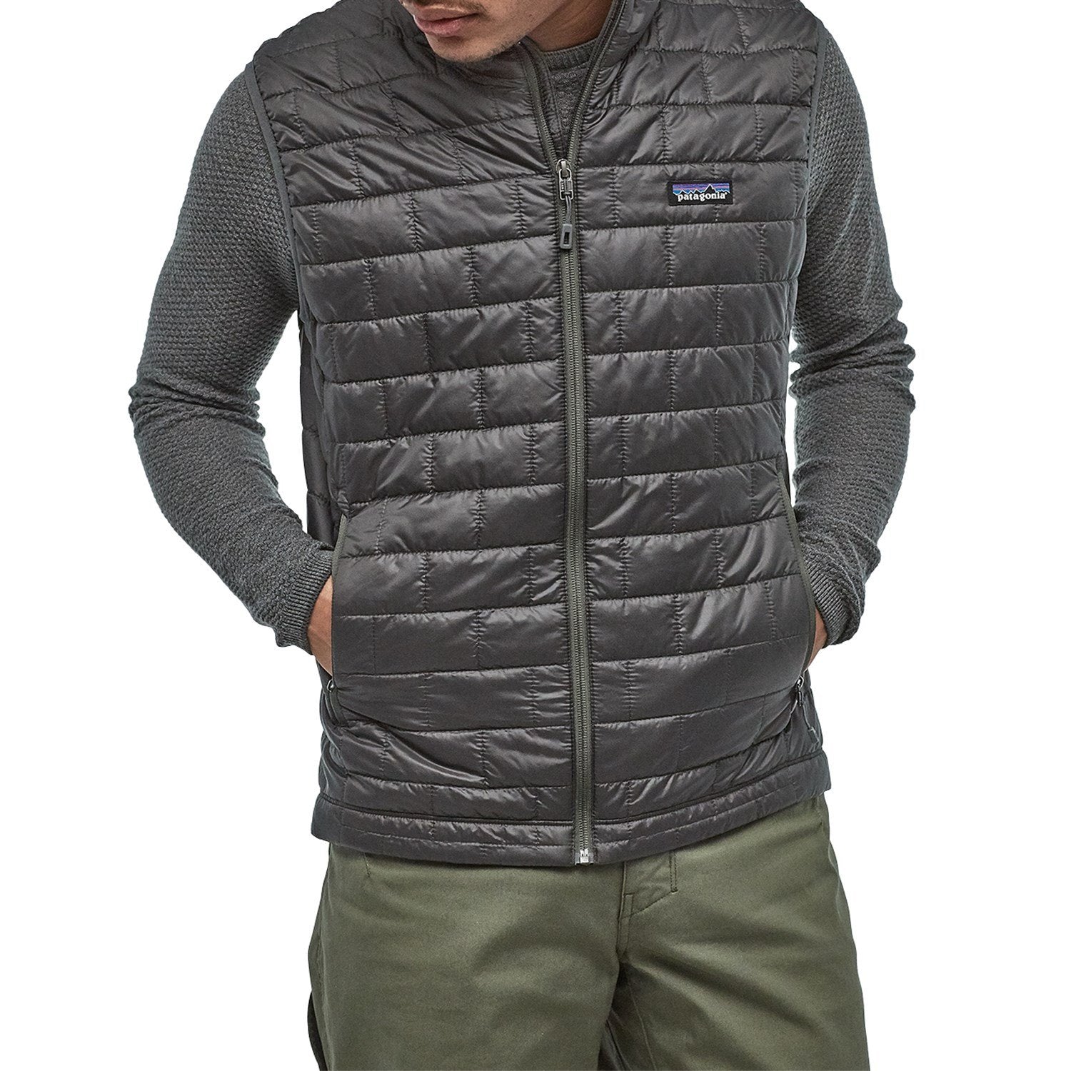 Patagonia Nano Puff Vest, gray