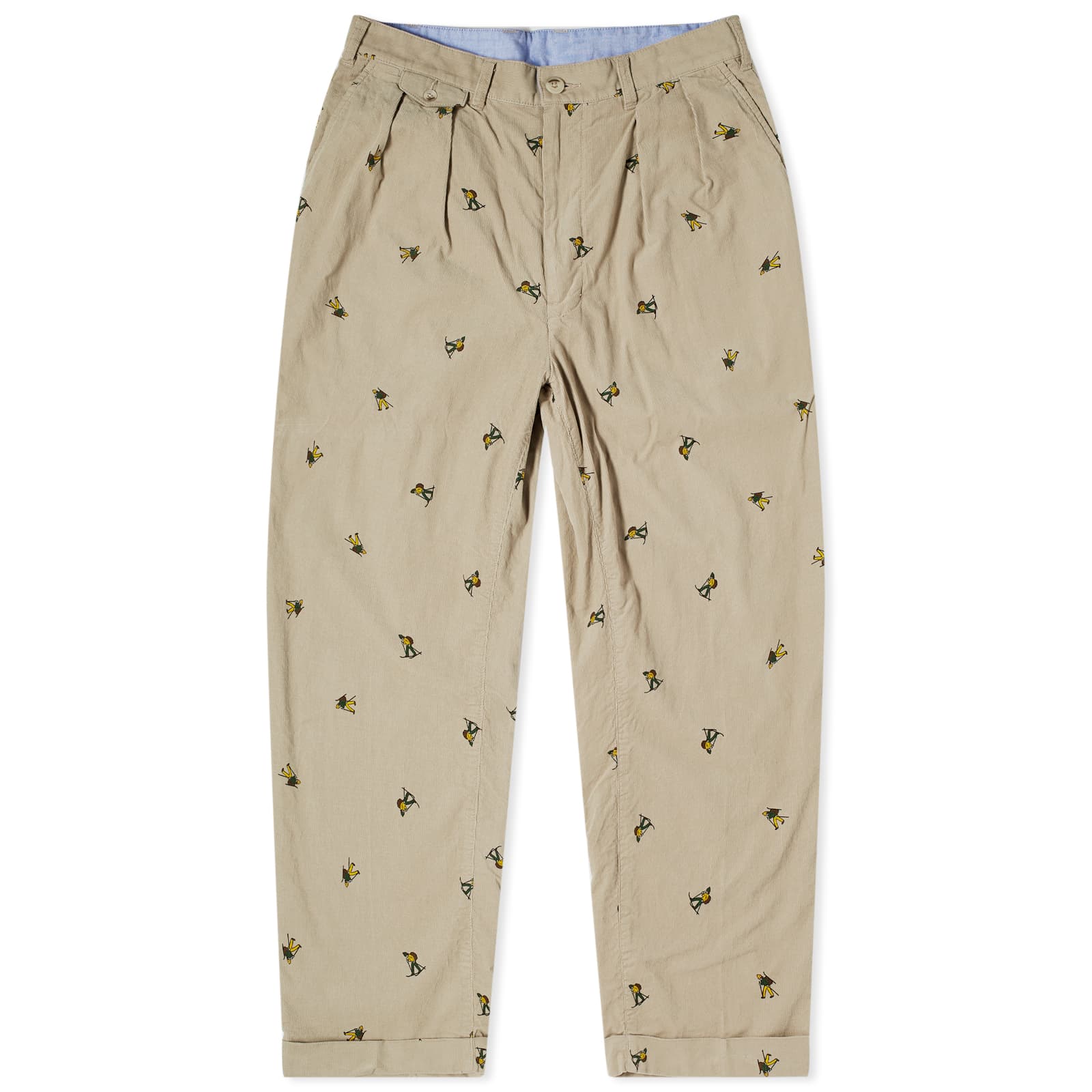 Trousers End. X Clarks Originals X Beams Plus Corduroy Pant, Sand