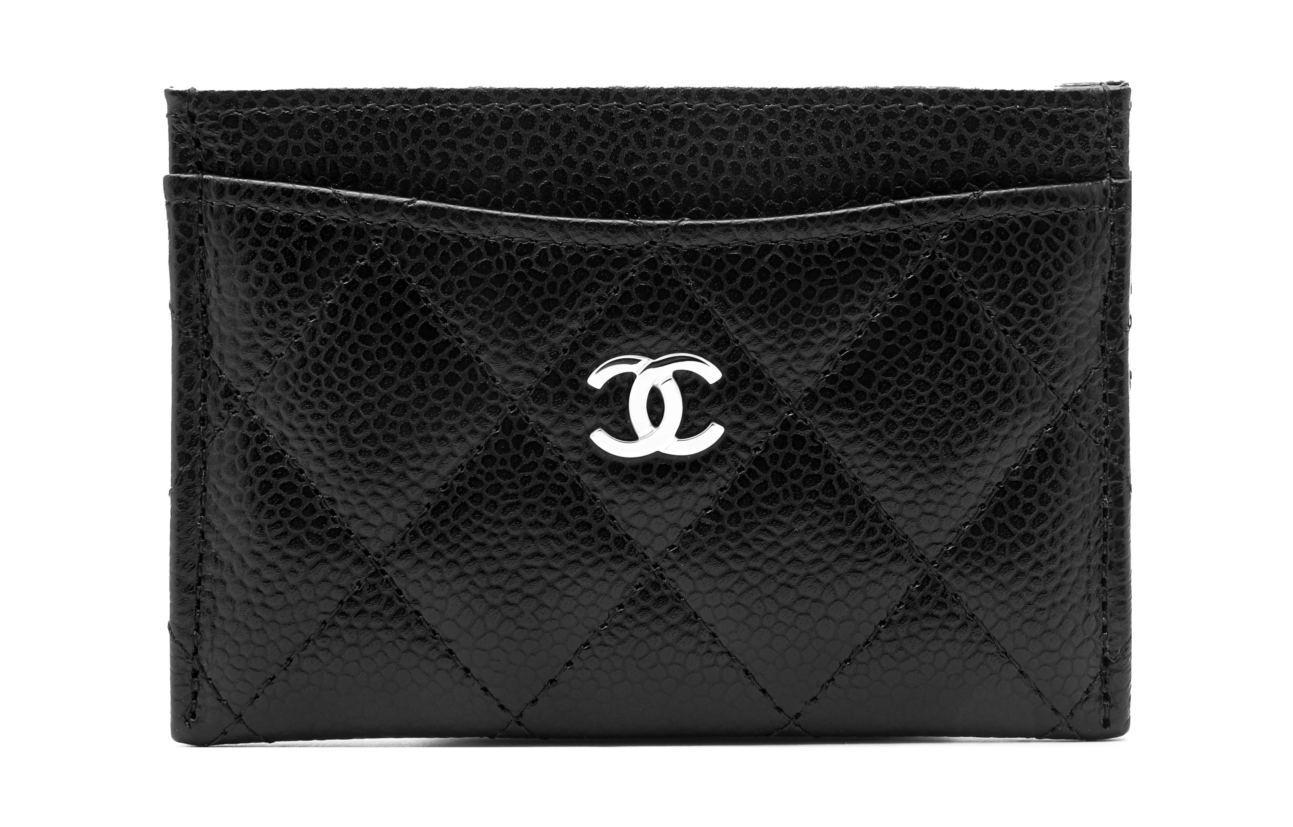 Women's Chanel business card holder