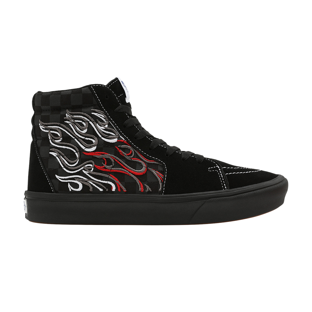 حذاء ComfyCush Sk8-Hi Vans باللون الأسود