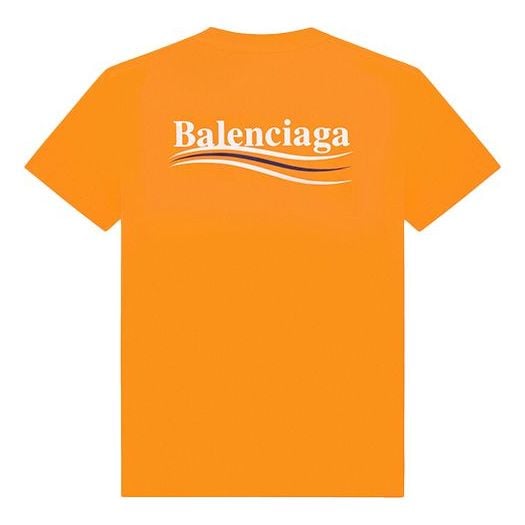 تي شيرت Balenciaga FW21 Political Campaign Orange، برتقالي