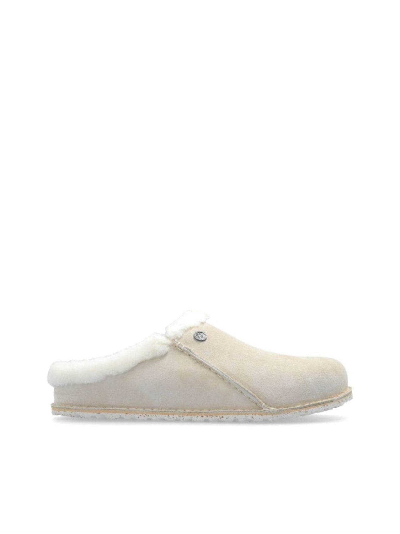 Birkenstock Faux Fur Slippers Neutral