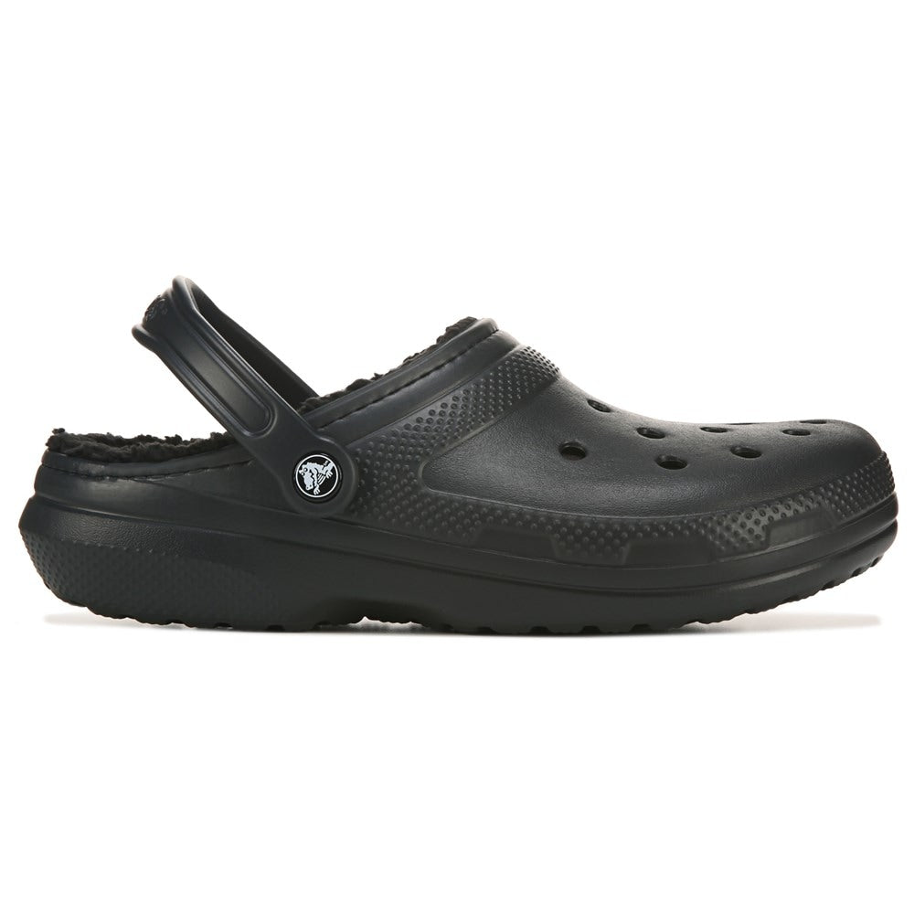 Crocs Men's Classic Pile Lined Clogs, Black