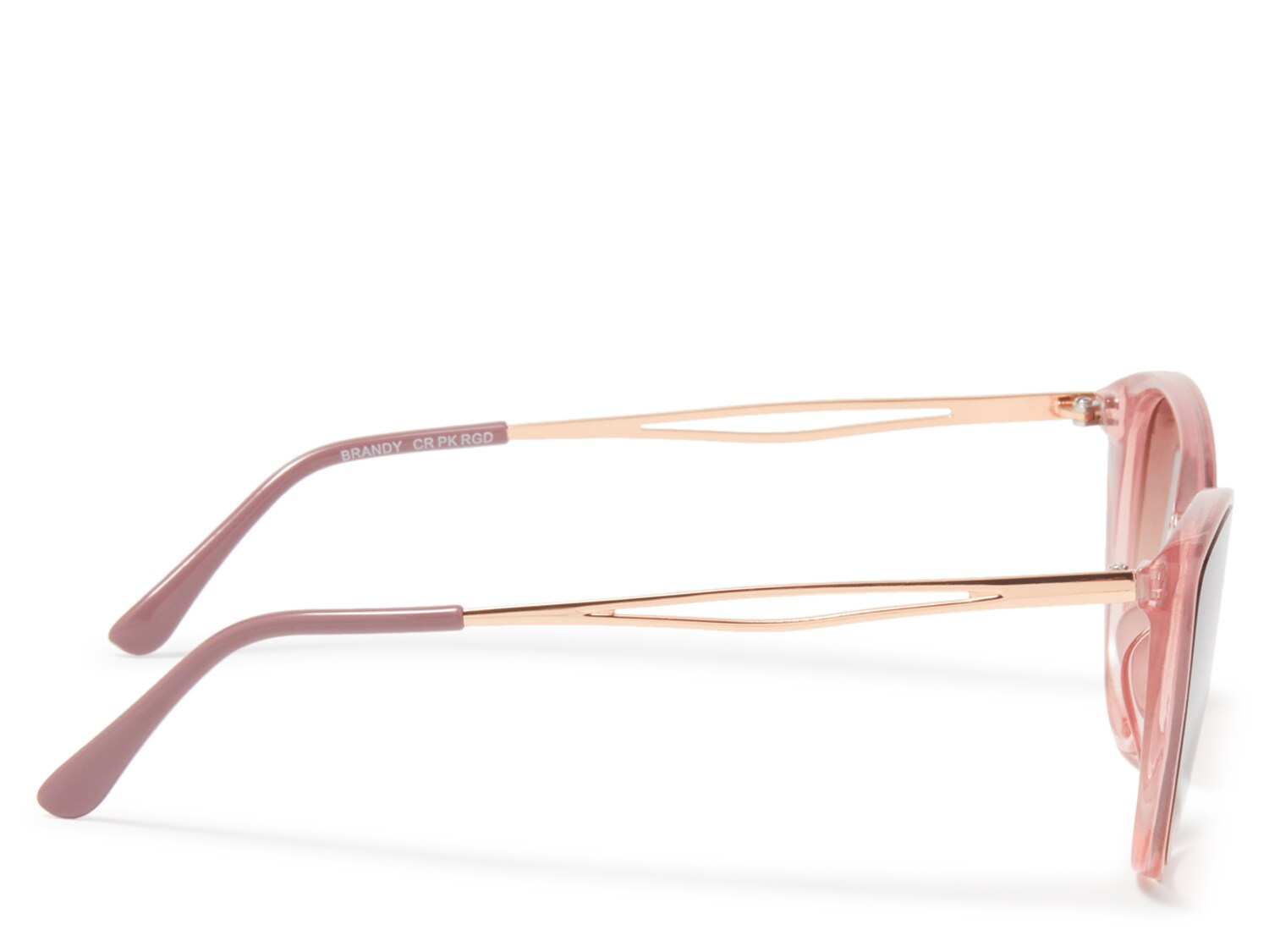 Kelly & Katie Brandy Sunglasses, Rose Gold