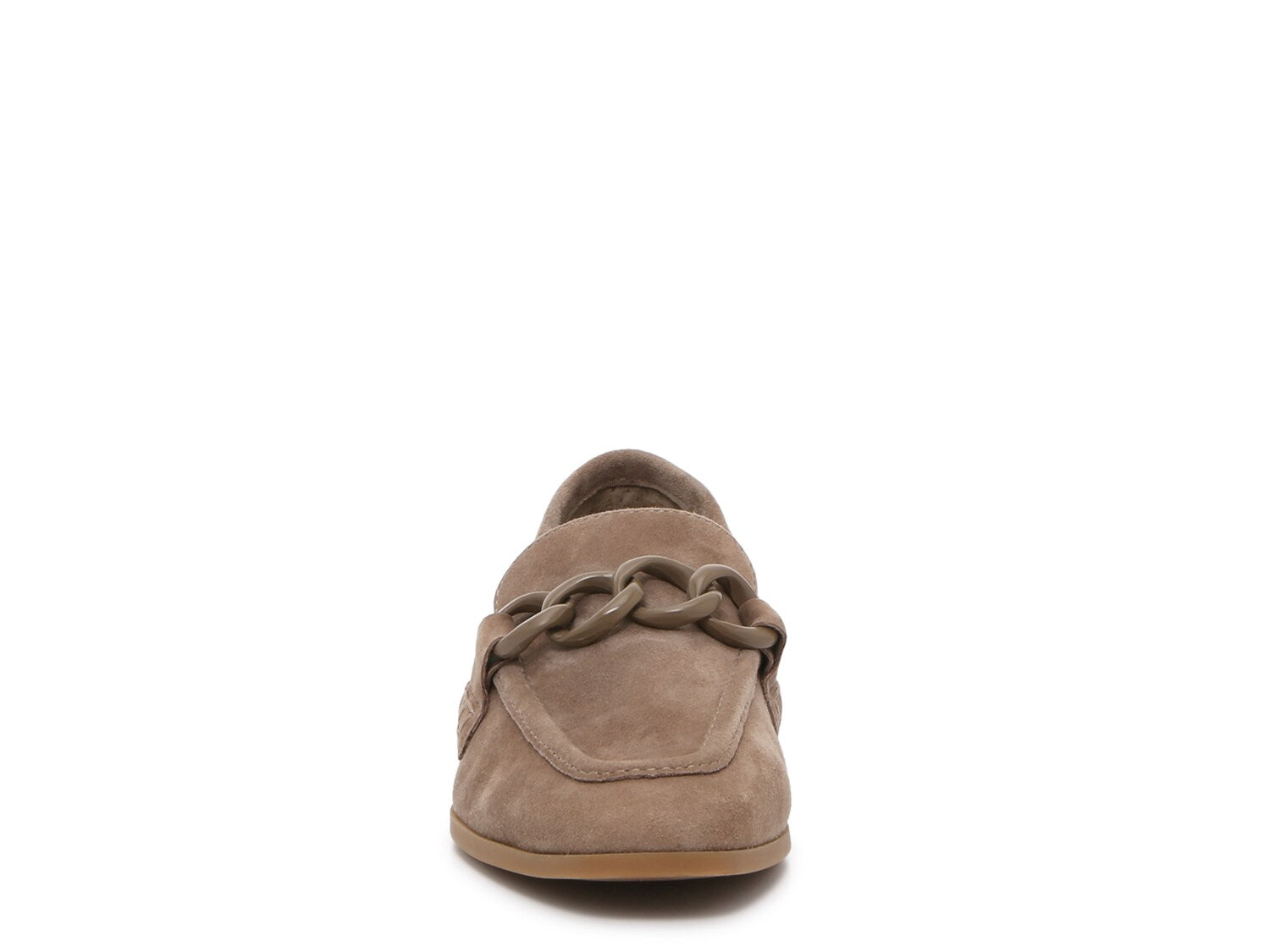 Steve Madden Cardena suede loafers, taupe