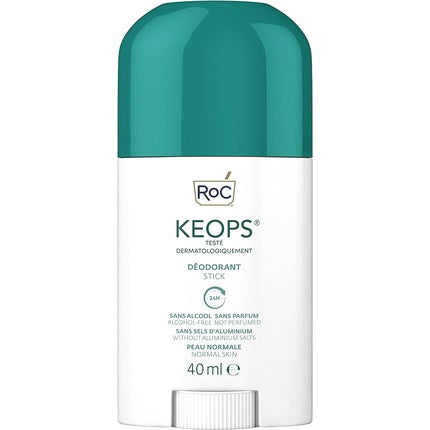 Roc Keops Deodorant stick 24-hour protection without alcohol and perfume 40 ml