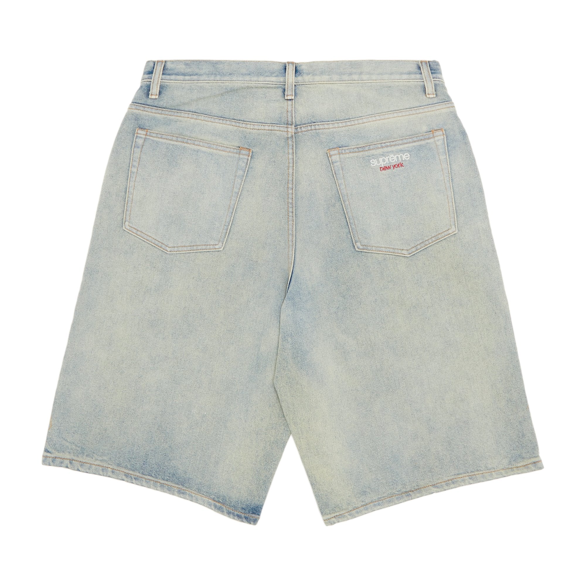 Supreme Baggy Dirty Indigo Denim Shorts