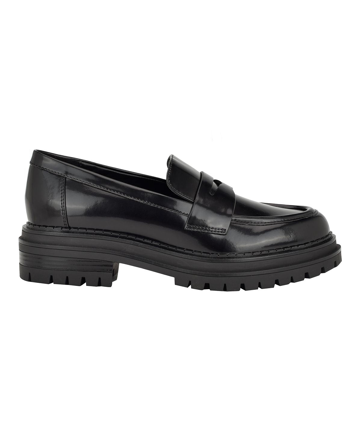 Calvin Klein Women's Grant Luxury Slip-On Casual Loafers black