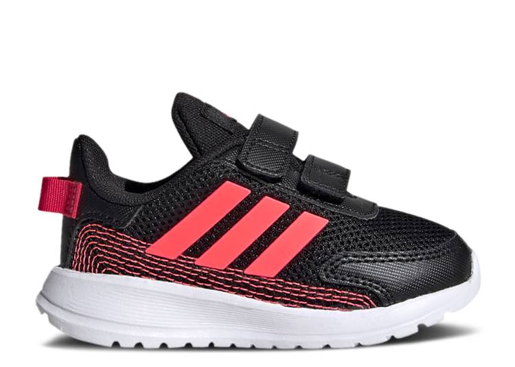 حذاء رياضي Adidas TENSAUR RUN I INFANT 'BLACK SIGNAL PINK' باللون الأسود