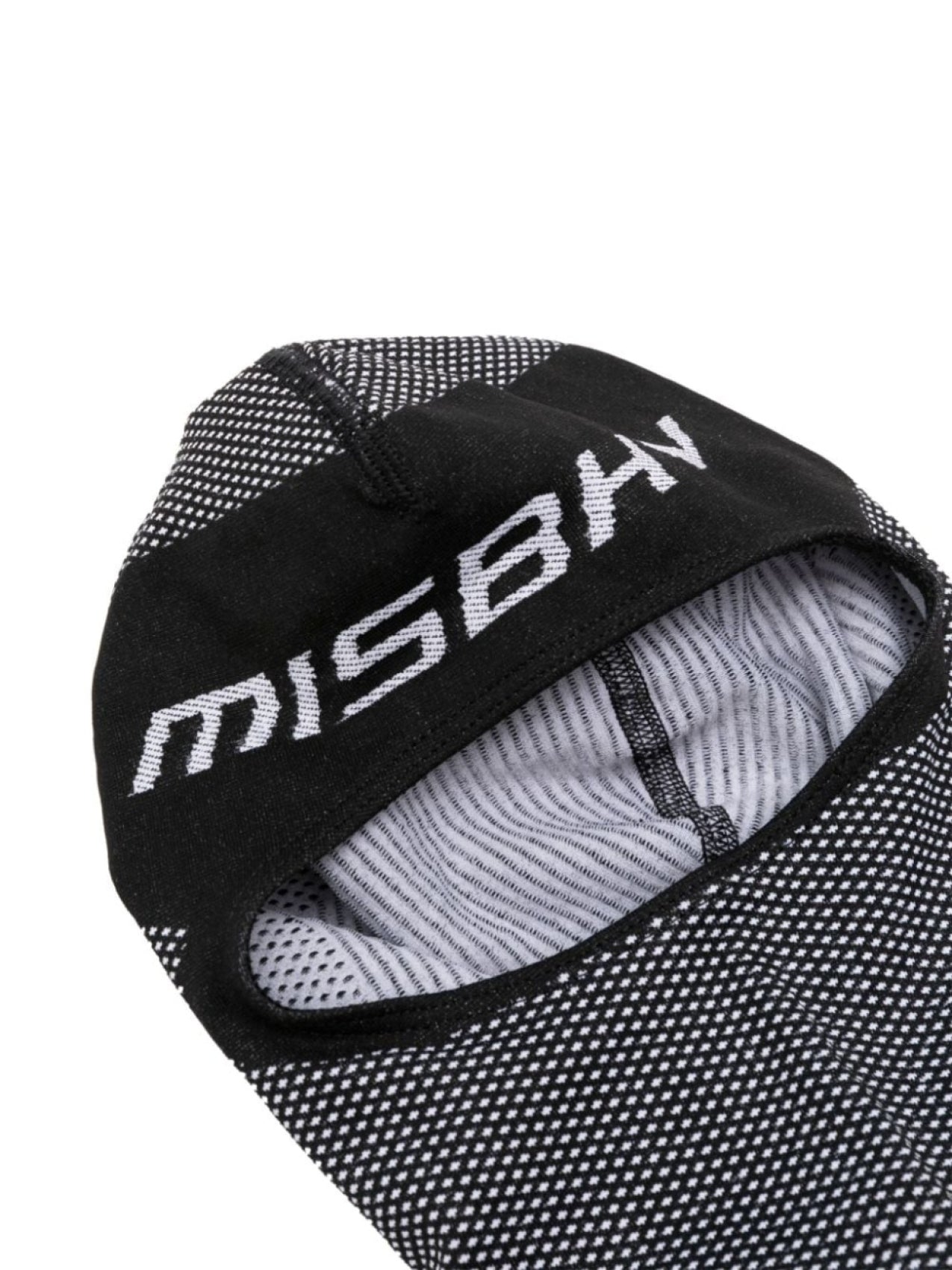 MISBHV Balaclava Intarsia Knit Logo Black