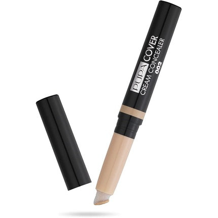 Milano Cover Cream Concealer 002 Beige for Women, 0.08 oz, Pupa