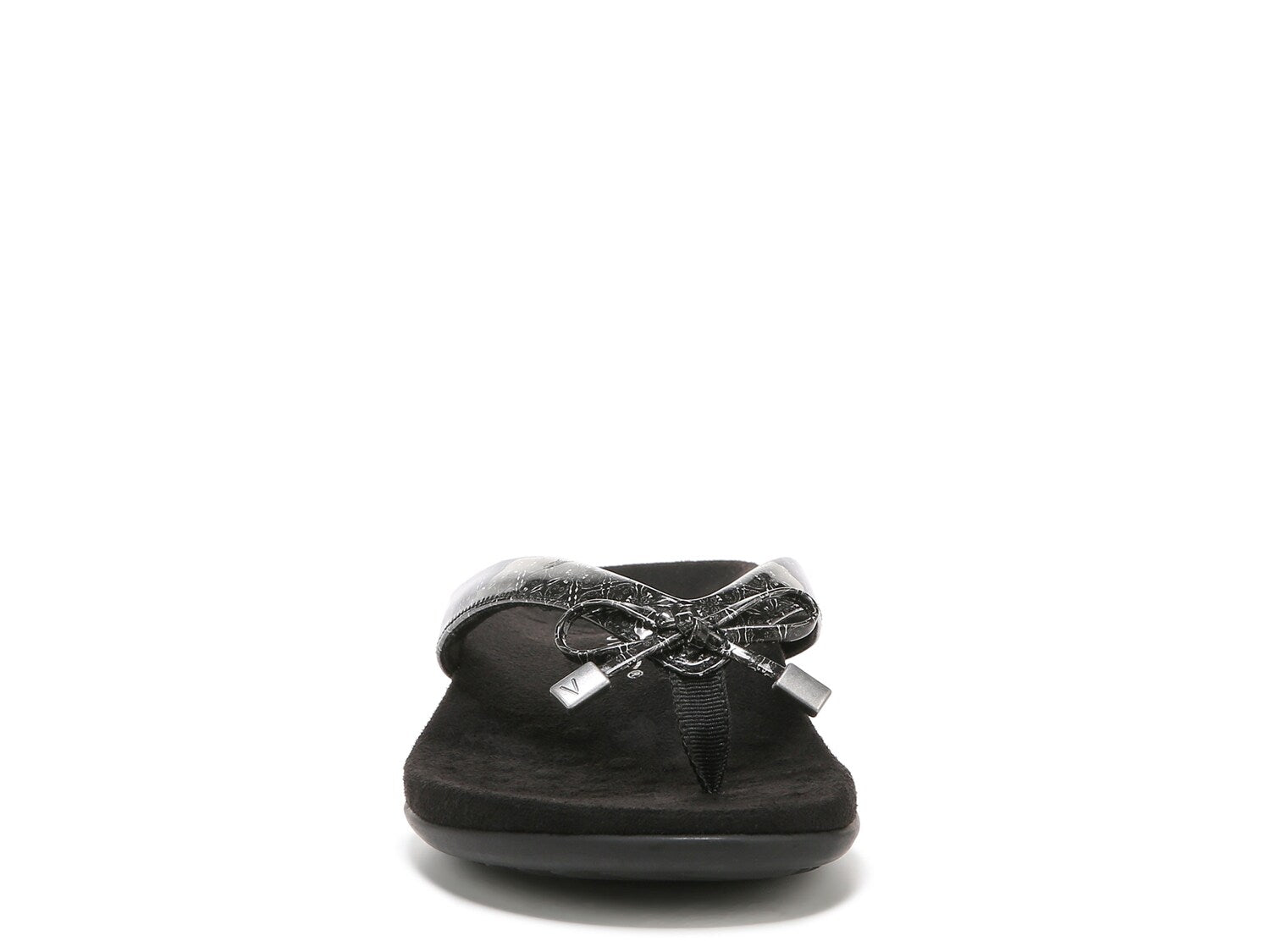 Bella Vionic flip-flops, black