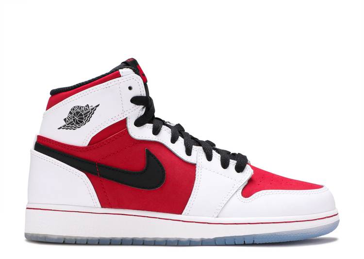 حذاء رياضي AIR JORDAN 1 RETRO OG BG 'CARMINE'، أبيض